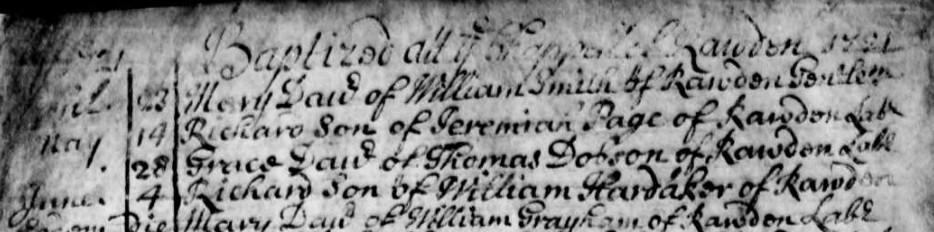 Richard #372, b. 2 Oct 1772. Timothy #373, b. 12 May 1775, d. 1832, named after Betty s father. John #1, b, 19 Apr 1780, d. 1870, my ancestor.