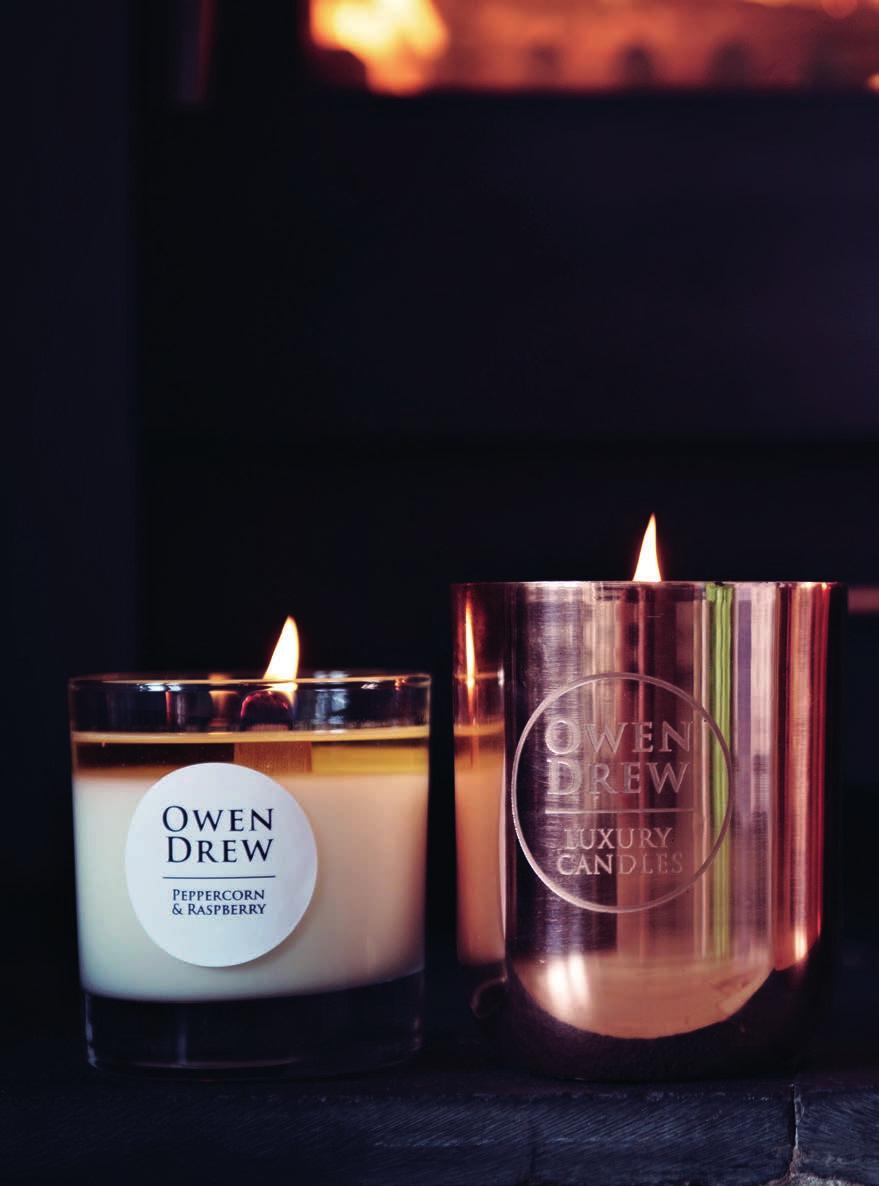 Owen Drew Rose Gold Collection Pink Pepper and Pomegranate A curiously charming mix that is enticing and aromatic.