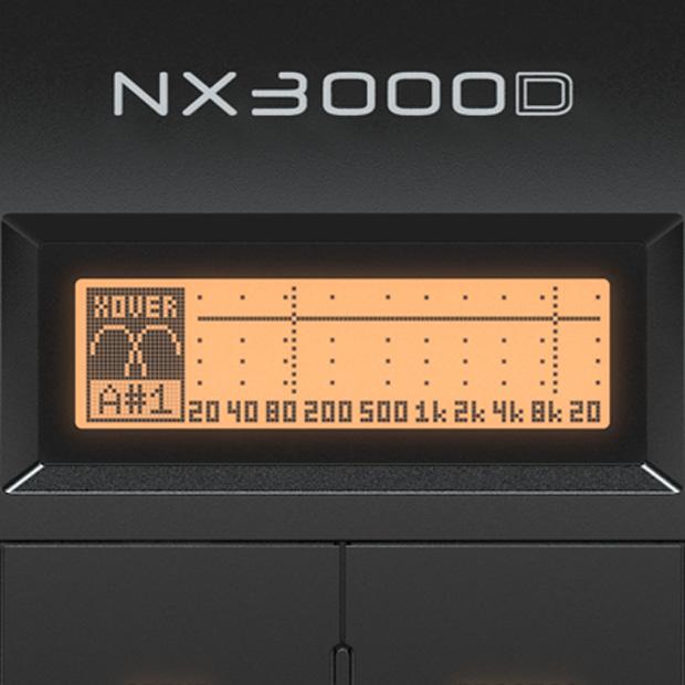 NX DSP For sound engineers requiring high-level control capability, the amplifier comes ready for action right out-of-the-box.