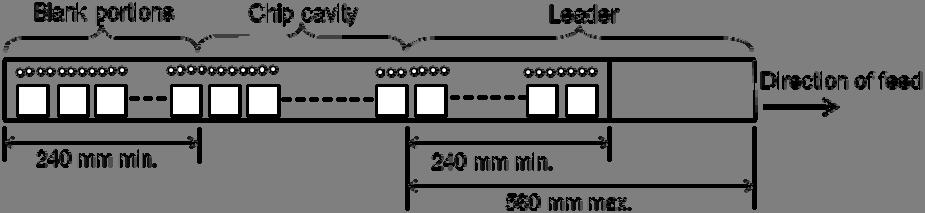 4Leader and Blank portion EST16/14 16 mm min. mm min. 4 mm min. EST645 5Reel size W 21.5±1. φd φd 17.