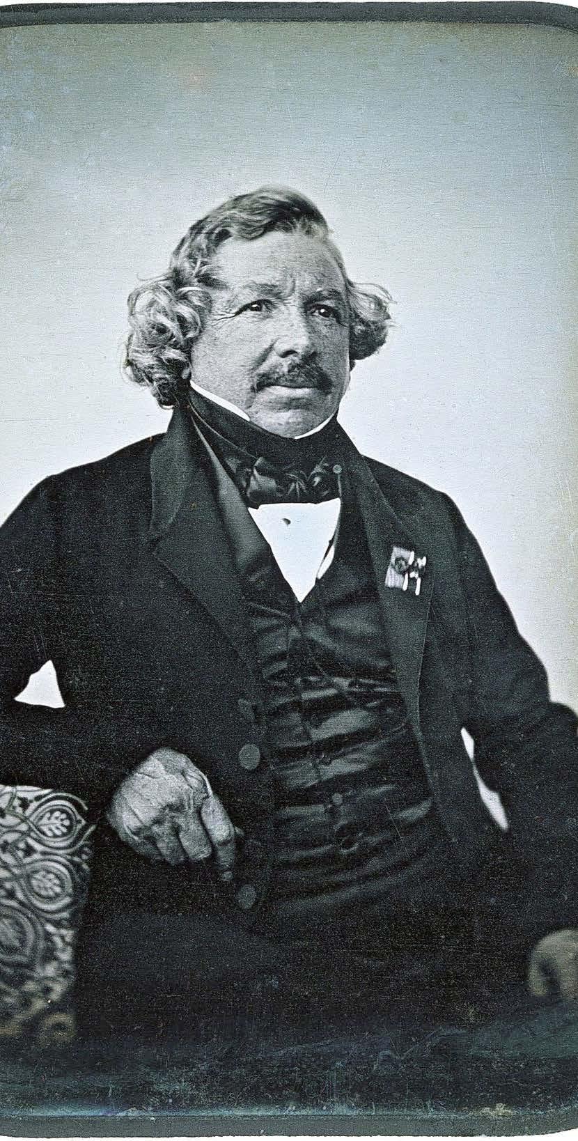Daguerreotype 1839, Paris: Louis-Jacques-Mandé Daguerre introduced the first publicly available photographic process image on a polished sheet of silver-plated copper with a mirror finish, polished