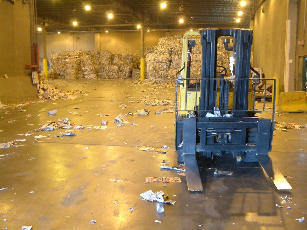 Warehouse Operations Bales: Old newspaper and old