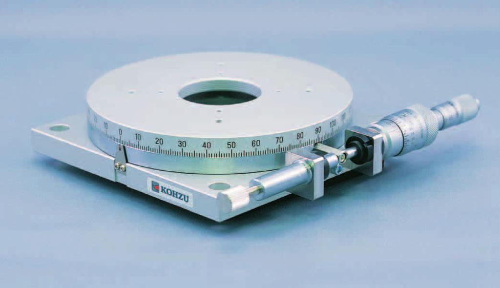 The FPP3-13 actuator is a Kohzu proprietary sub-micron resolution, high-sensitivity, differential micrometer head (p282).