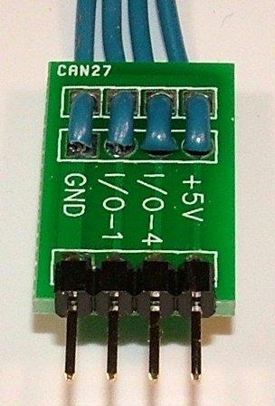 Figure 9. The completed 4-pin Easy Connector.