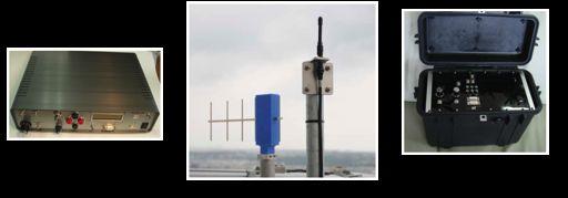 DEVELOPMENT OF MOBILE PASSIVE SECONDARY SURVEILLANCE RADAR shown on the left side of Fig.