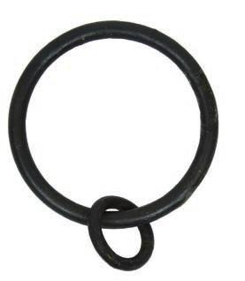 Sold in pairs. 83618 - Beeswax Finish Curtain Ring 83618 14.00 Diameter: 51mm A simple curtain ring to match our range of curtain products. Sold as singles and we suggest using four rings per 300mm.