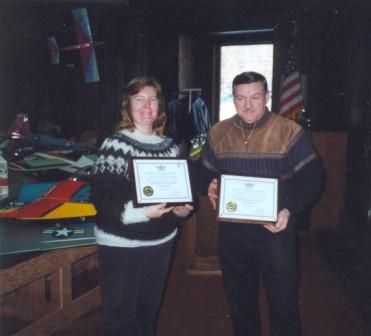 1994: Deb and Scott with their AMA Superior Service Award
