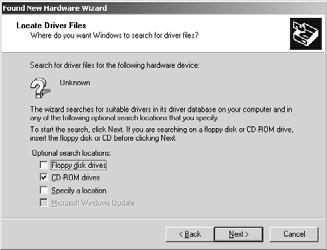 Make sure CD-ROM drives is checked, then click Next. 7. At the next screen, click Next.