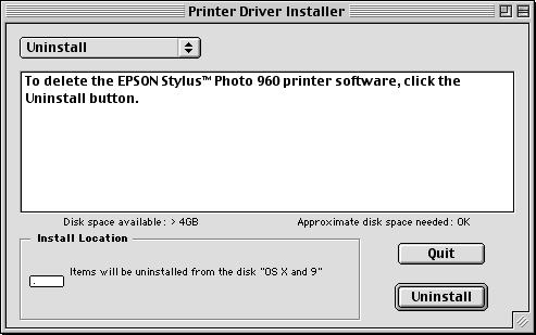 Uninstalling and Reinstalling Printer Software You may need to uninstall and then reinstall your printer driver and utilities if, for example, you upgrade your Windows operating system.