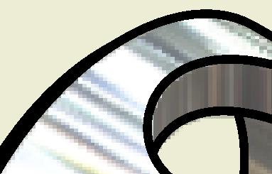 To speed up the view creation bitmaps are used by default for shaded views.
