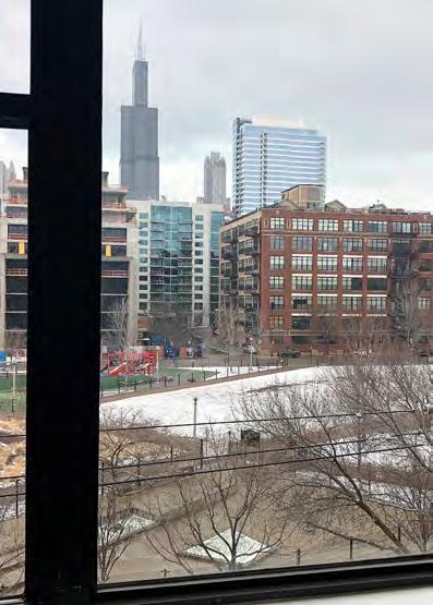 West Loop Offering Highlights Premier loft office space located across from