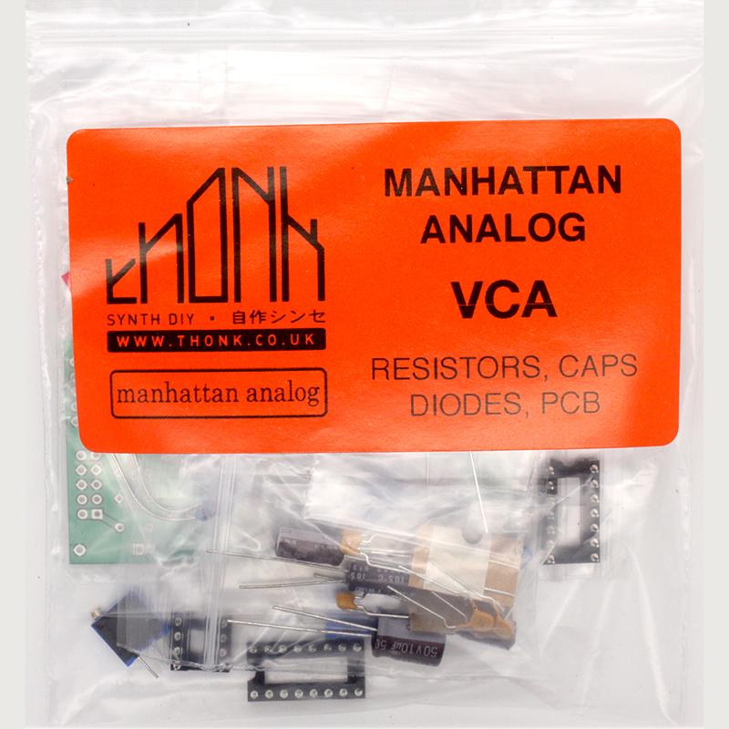Manhattan Analog VCA BUILD INSTRUCTIONS 1. Start by emptying the whole of the VCA bag into a bowl or container.