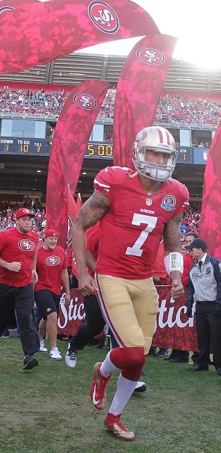 He s a great player, said Delanie Walker, who caught Kaepernick s second touchdown of the game, a 34-yard go route where he was left wide open down the visitor s sideline.