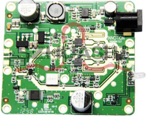 Figure 8: Unpackaged, low cost, 5 Watt, 2.4 GHz amplifier available from China.
