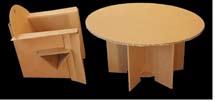 Low Étoile Table: a circular thickness top with a star-shaped leg locked by a disk at the