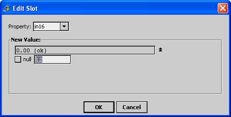 Using the dc gfxapplications Figure 3-26: Edit Slot 12. Click OK. The results are displayed. Click OK to close the dialog box.