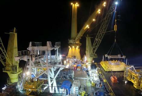 com Photo: Elin A/Statoil Gorgon project Subsea mudmat 40 m 32 m, ~ 1000t (Epstein & Abelenet 2014, Subsea7) mcedd.