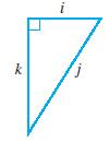 Example 1 Determine whether these triangles are right-angled.
