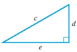 Thus this triangle is right- Pythagoras theorem does not work.
