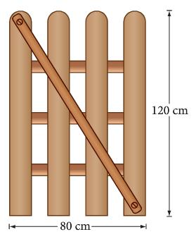 Q3. Construct a scale diagram to calculate the actual height of the hot air balloon above the ground. Use a scale of 1 cm = 50 m. Q4.