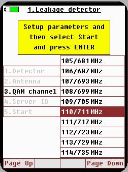 Select the specific QAM channels Each server can simultaneously process up to four channels.