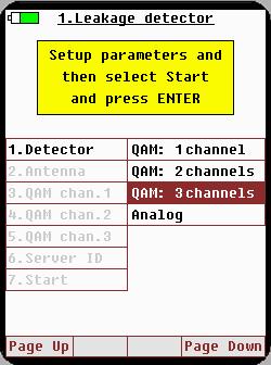 Select number of channels to simultaneously detect on Select 1.