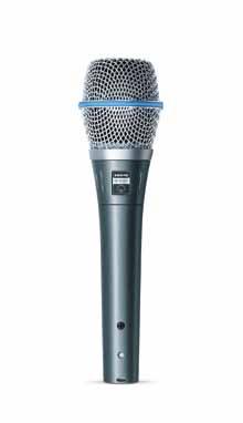 Vocal 58A Vocal Microphone Optimized for lead vocal applications, the Beta 58A features a tight supercardioid pattern that provides maximum sound isolation and minimum off-axis tone coloration.