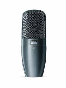 INSTRUMENT 27 SUPERCARDIOID ConDEnsER Large-Diaphragm Side-Address Microphone NEW Low self-noise and a supercardioid pattern that delivers high