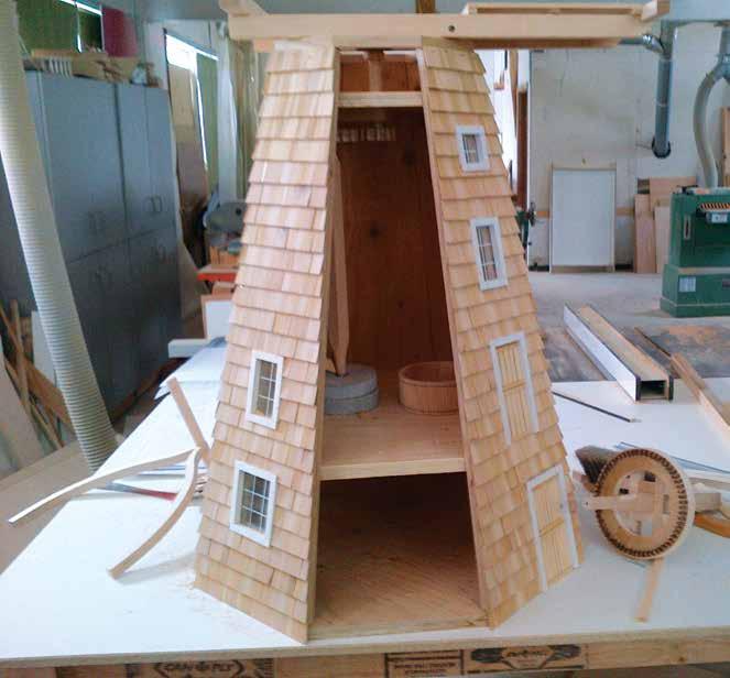 Thank you, Peter! A lot of thought and consideration went into the making of this 12th scale windmill.