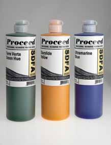 SLOW-DRYING FLUID ACRYLICS Waterborne paints with long open time and easy blending. Use to tint glazes or paint with oil painting techniques.