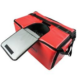 It is our standard high quality IFC with a zipper lid and picnic basket carry