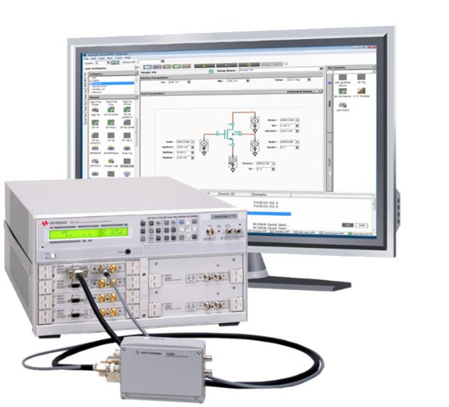03 Keysight Benefit from Dramatic Improvements with a Transition from the 4155/4156 Analyzer Series - Technical Overview Precision Current-Voltage Analyzer Series Economic IV Analyzer The entry IV