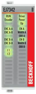 EJxxxx Technical data EtherCAT plug-in modules 66 mm 44 mm 12 mm 24 mm 55 mm 555 Technical data EJ1100 coupler 12 mm EJ module 24 mm EJ module Design form EtherCAT I/O plug-in module Material