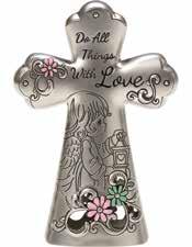 1-007 8 42181 10540 8 8 42181 10541 5 These crosses available now! So Very Blessed Mini Tabletop Cross Material: Hollow Cast Zinc Alloy Height: 3.