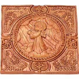 Inspirational NEW Praying Angel Plaque Material: Resin Height: 4"