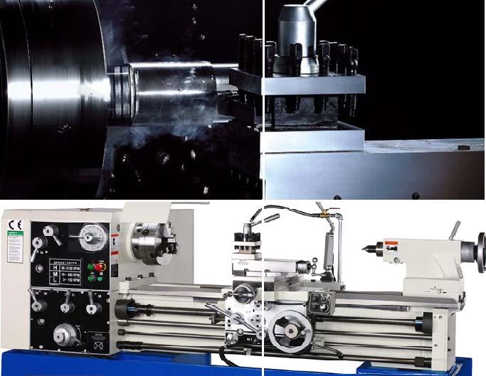 High Speed Precision Lathes Large capacity, Powerful, Universal & Precision ATRUMP 18, 21 and 25" Series Lathes have just