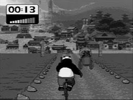 The big race Medal 1 Player Pedal down the track as fast as you can to the fi nish line. Try to speed past the other characters. Get to the fi nish line fi rst and you win!