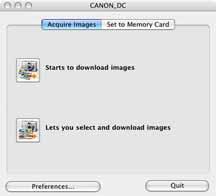 Chapter 2 Downloading and Printing Images Downloading Images to Your Computer (5/6) Using Computer Commands to Download Images 1. Connect the camera to the computer with the interface cable.