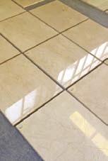 However, resin and mesh application can sometimes create problems for end-users in installation; certain adhesives do not work on reinforced tiles.