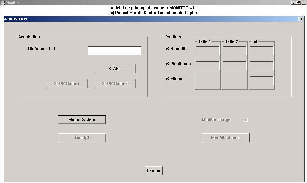 Figure 16. Main window of the software interface 7.