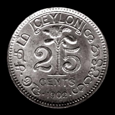 Sri Lanka (Ceylon) Today REFERENCE: Y-16, KM-98 FOOTNOTE: The currency of Ceylon is based on the rupee equal to 100 cents which