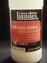 Varnish - There is a difference between a true varnish and applying a gel or medium as a protective coating.