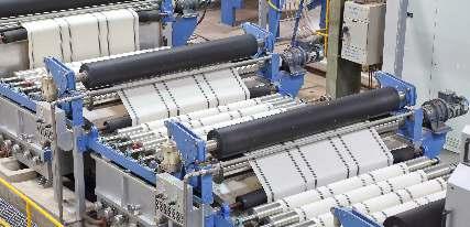- 40,000 meters/day. - 30,000 meters/day. PRODUCTION OUTPUT 70,000 METRES PER DAY.