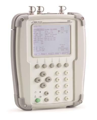 Application Note Installed Radio Testing with the 3500 Aeroflex has uniquely designed the Aeroflex 3500 portable radio test set for complete testing of installed radio communication systems.