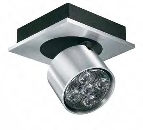 SpotLED Gen3 _Family of fixtures including surface adjustable, recessed, semi recessed adjustable and track mounted
