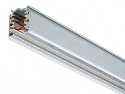 3 Circuit Square Track _A flexible 3 circuit track system for a wide range of applications; _Ideally suited for accent lighting; _Suitable for horizontal, vertical recessed and surface