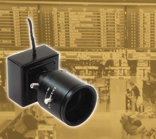 The system includes a wireless 470 line high-resolution color CCD camera with varifocal lens, wireless