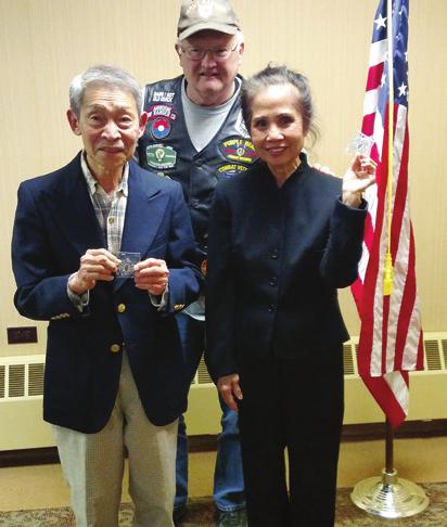 VVA Meeting At the 19 May meeting we were honored to have Duong Mong Oanh & Hoang Bieu speak