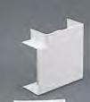 boxes Single Cover Standard colour Smallest trunking option that accepts standard power, voice and data