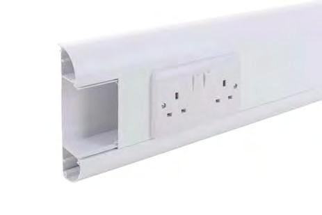 130 Sterling Curve PVC-U perimeter trunking systems Sterling Curve Profile 1 and 2 are stylish curved perimeter dado and skirting systems that are easy and cost effective to use.